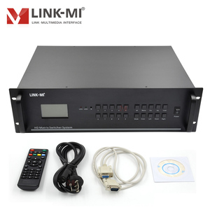 Matrice <span class=keywords><strong>HDMI</strong></span> DVI VGA SDI 4K30Hz <span class=keywords><strong>16x16</strong></span> avec panneau frontal, IR, RS-232, contrôle centralisé, TCP/IP en option - Product Image 2