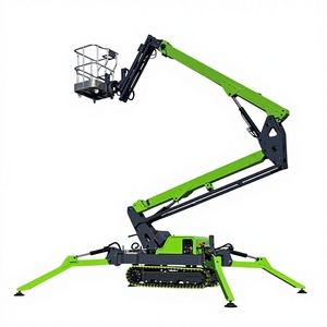 10-20M All Terrain Spider Articulated Crawler <strong>Boom</strong> <strong>Lift</strong> Aerial Work Platform Tracked Electric Hydraulic Telescoping <strong>Lift</strong> - Product Image 1