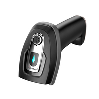 Escáner de Código de Barras Portátil en Oferta, Lector de Códigos de Barras 2D con Cable USB CMOS 1D 2D, Material ABS+TPU para Supermercado
