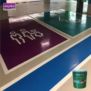 中国五大地坪漆制造商-MAYDOS停车场用重型环氧地坪涂料