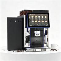 Máquina Expendedora de Café Automática Comercial TCN, Cafetera Espresso de Granos a Taza, Pantalla Táctil, Sistema de Autolimpieza