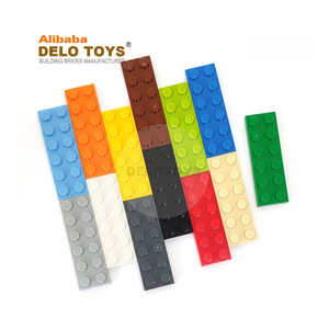 DELO TOYS (16 Farben) DIY Bulk Kunststoff ABS Baustein blöcke 2x6 Platte <span class=keywords><strong>2</strong></span>*6 (NO.3795) - Product Image 1