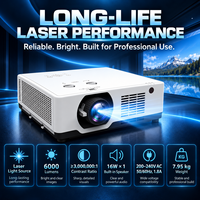 Projecteur LCD XG-EL521UA 6000 Lumens 1920x1200 Haute Luminosité pour Grandes Salles, Affaires, Éducation et Conférences
