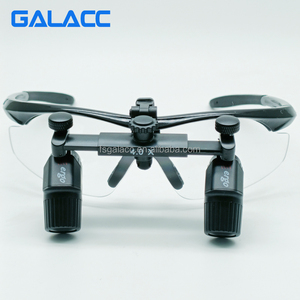 5x Lupas dentales Lupa binocular quirúrgica Ángulo diédrico de 45 grados con lupa de faro Led desmontable de 5W para cirugía - Product Image 5