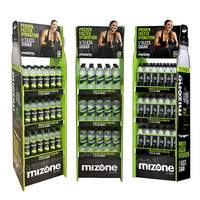 Présentoirs en carton pour boissons, bière, eau en bouteille, présentoirs POP pour supermarchés, présentoirs pour jus de fruits, boissons en conserve