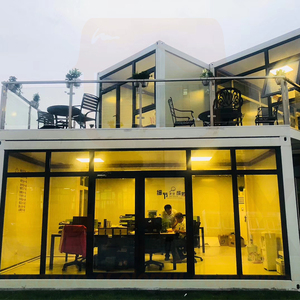 Faible coût 20ft 40ft préfabriqués paquet plat préfabriqué modulaire mobile conteneur conteneur d'expédition maisons maison - Product Image 6