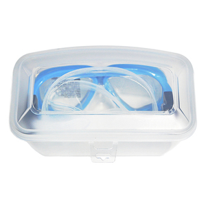 ALOMA Customizable Logo Color <b>Waterproof</b> Hard <b>Storage</b> Diving Mask Goggles <b>Box</b> with PP/PC Plastic for Protection - Product Image 1