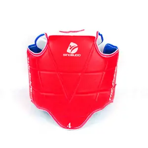 Venta al por mayor de Taekwondo de protección protectores artes marciales taekwondo protector de pecho guardia