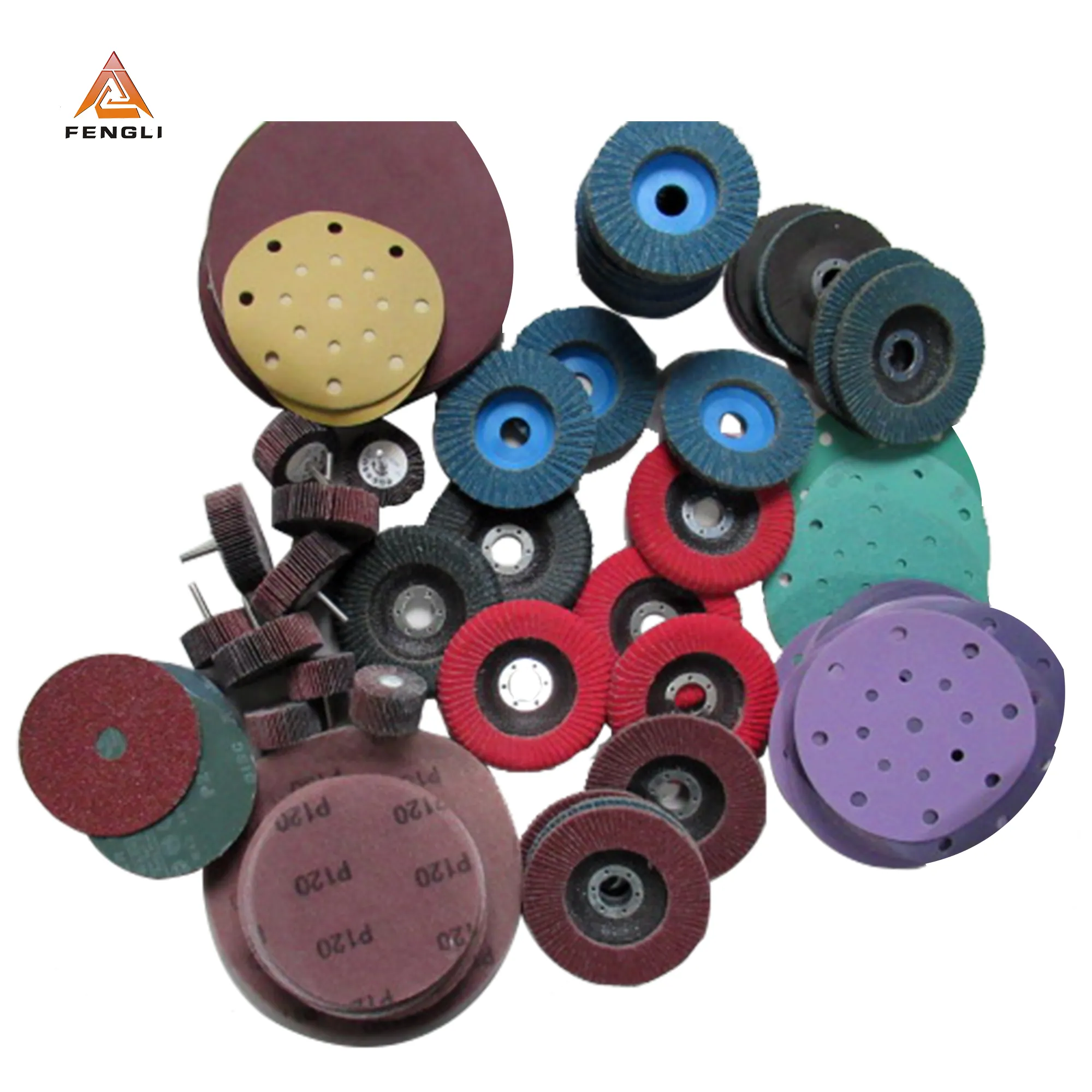 Designed For Use On Rust Paint Steel And Non-ferrous Metals Flap Disc Sanding Grinding Wheel 10 Pack 40 Grit
