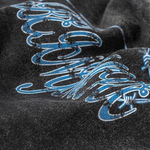 Sudadera con Capucha Lavada con Logotipo Personalizado, Sudadera de Alta Calidad Estilo Vintage para Hombre/Mujer, Jesús - Product Image 5