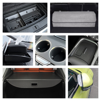 Maremlyn Interior Exterior Zubehör für Changan Deepal S07 S7 Zubehör Kohle faser muster Dekorative Schutz verkleidung