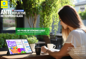 Protector de Pantalla de Vidrio Templado Antirreflejos AR Transparente HD 9H 2.5D para <span class=keywords><strong>iPad</strong></span> Air y <span class=keywords><strong>Pro</strong></span> con Herramientas de Instalación y Aplicador - Product Image 2