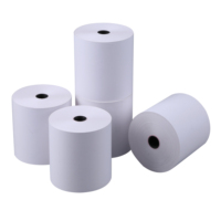 Etiquettes d'expédition thermiques en gros, étiquettes jumbo pour l'impression thermique, autocollantes, papier d'emballage, étiquettes de code-barres, rouleaux d'étiquettes