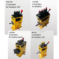 Pour Kubota BOMAG Zexel CAT Boîte de transfert de tête de pompe diesel 3 et 4 cylindres Pince de test de pompe à carburant Cambox Pièce de banc d'essai
