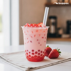 สตรอเบอร์รี่ Popping Boba ฮาลาล - Product Image 3