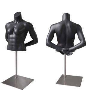 Maniquí <span class=keywords><strong>de</strong></span> medio cuerpo <span class=keywords><strong>de</strong></span> fibra <span class=keywords><strong>de</strong></span> vidrio con torso sin cabeza <span class=keywords><strong>de</strong></span> jazmín maniquí superior con barra <span class=keywords><strong>de</strong></span> Metal <span class=keywords><strong>de</strong></span> 5 niveles para escaparate - Product Image 4