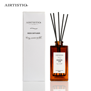 Home Decoratieve Aromatherapie Essentiële Olie Geur Parfum 140Ml Reed <span class=keywords><strong>Diffuser</strong></span> Met Fiber <span class=keywords><strong>Sticks</strong></span> - Product Image 2