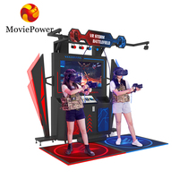 Nouvelle machine de jeu de simulateur de réalité virtuelle de conception pour la machine noire de snowboard de Vr d'enfants avec des lunettes de HTC