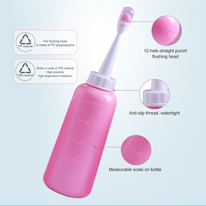 Bidé Portátil de Mano de 350/500 ml para Mujer, Rociador de Viaje, Botella de Bidé Anal, Irrigador <span class=keywords><strong>Vaginal</strong></span> - Product Image 3