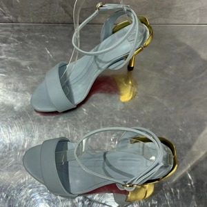 Chaussures de créateur très vendues avec bout pointu en métal, boucle dorée, élégantes, sexy, uniques et luxueuses, talons hauts - Product Image 3