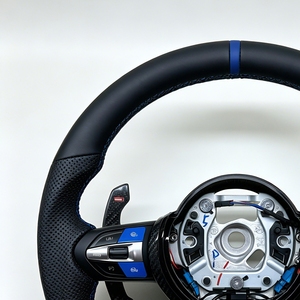 Volante in Fibra di Carbonio M Sport per BMW <span class=keywords><strong>Serie</strong></span> F07 F20 F30 F80 F10 F13 F15 F22 F25 M3 M4 M5 M6 1 <span class=keywords><strong>2</strong></span> 3 5 - Product Image 6
