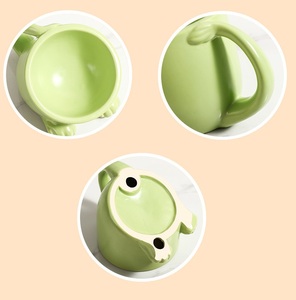 Großhandel kreative Keramik Haustiersc halen benutzer definierte Logo <span class=keywords><strong>Pet</strong></span> Bowl Hund Katzenfutter Wasser Feeder - Product Image 5