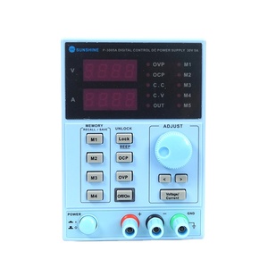 Fonte de Alimentação Digital de Bancada LED Sunshine P-3005A 30V 5A, Fonte de Alimentação Estabilizada, Fonte de Alimentação <span class=keywords><strong>DC</strong></span> Programável NC - Product Image 1