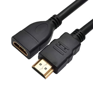 Câble d'extension mâle-<span class=keywords><strong>femelle</strong></span> 4K60Hz, cordon court de 0,15 m, connecteur plaqué or 24K, conducteur OFC - Product Image 6
