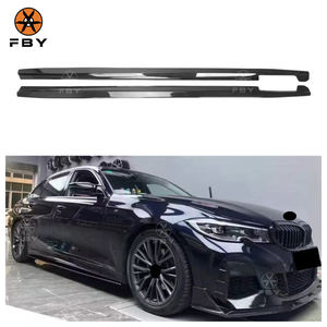 Боковые юбки из углеродного волокна высокого качества для BMW 3 серии G20 M340i 2019-2025 - Product Image 1