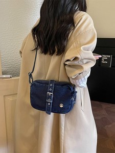 Bolso Bandolera Mini Artístico Japonés Vintage con Cierre de Cremallera, Versátil para el Trabajo, Compras y Ocio - Product Image 3
