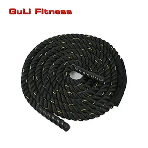 Basics Battle Exercise Training Rope - 30/40/50 Foot Lengths, 1.5/2  Inch Widths