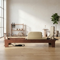 Tmax Pilates Reformer aus Holz, Kommerzieller Holz-Pilates-Reformer, Mindestbestellmenge 1, Pilates-Ausrüstung aus Roteiche im Angebot
