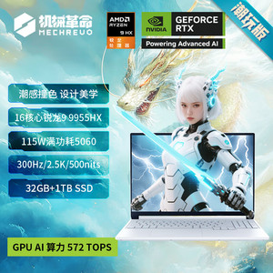 โน้ตบุ๊กเกมมิ่ง Mechrevo Jiaolong 16 Pro Ryzen 9 16 คอร์ 300Hz 2.5K ประสิทธิภาพสูงสำหรับอีสปอร์ต - Product Image 1