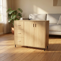 Meuble de rangement en bois à prix d'usine, console de salon, commode à tiroirs