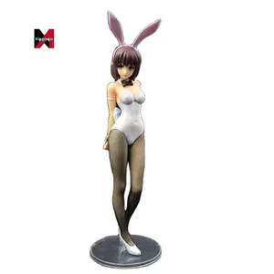 XM Saenai Heroine no Sodatekata Katou Megumi Bunny 소녀 액션 피규어 완구 입상 모델 인형 선물 43cm 섹시한 만화 비디오