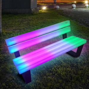 Prix d'usine Meubles d'extérieur <span class=keywords><strong>de</strong></span> <span class=keywords><strong>jardin</strong></span> Meubles publics Seatin Bancs <span class=keywords><strong>de</strong></span> patio à led Banc <span class=keywords><strong>de</strong></span> parc robuste - Product Image 4