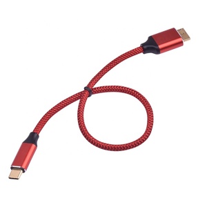 De Nylon trenzado de 2A <span class=keywords><strong>Usb</strong></span> 3,1 <span class=keywords><strong>tipo</strong></span>-C a <span class=keywords><strong>Micro</strong></span> <span class=keywords><strong>Usb</strong></span> <span class=keywords><strong>tipo</strong></span> <span class=keywords><strong>B</strong></span>, <span class=keywords><strong>Usb</strong></span> 3,0 Cable de carga para el teléfono inteligente - Product Image 4
