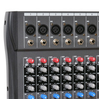 CT-160S Mixeur DJ professionnel 16 voies pour scène, USB, avec effets de réverbération, monitoring, chant et enregistrement, 20Hz-30KHz