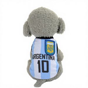 Chaleco Deportivo para Mascotas IVYPET con Número <span class=keywords><strong>de</strong></span> Fútbol, Transpirable, <span class=keywords><strong>de</strong></span> Malla, Ecológico, con Estampado, para Verano - Product Image 1