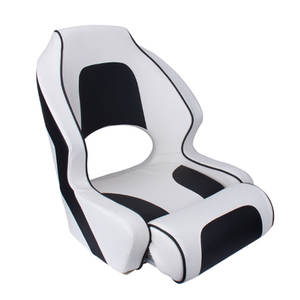 Asiento de Capitán para Bote Pontón, Color Blanco, Marca Shenghui, Venta al por Mayor, Asiento de Capitán para Yate, Fabricante de Asientos para Barcos - Product Image 1