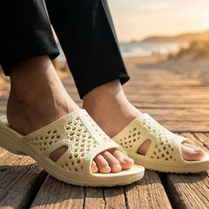 Open Toe EVA Rubber High Quality Durable Light Airy Comfortable Striped Design Vietnam Savato Slides <b>Slippers</b> Indoor Outdoor All - Product Image 3