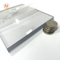 Plaque/feuille rigide en PVC transparent haute transparence de 2 mm/3 mm/5 mm d'épaisseur