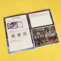 Caja de impresión personalizada brillante mate laminación papel cartón muñeca juguete negocio libro para colorear folleto