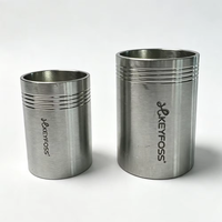 Embout poli résistant à la corrosion KEYFOSS pour raccords de tuyaux 4SP 4SH 00400-06, colliers de serrage pour équipement industriel basse pression