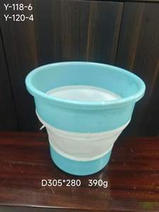 Conjunto De Balde Dobrável De Silicone Molde Usado - Product Image 2