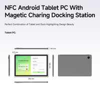 Système de point de vente pour l'hôtellerie, tablette Android 11 pouces avec support sécurisé NFC Tap-to-Pay et mise à jour de sécurité Android