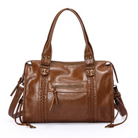Sac fourre-tout de luxe haut de gamme en cuir PU pour femme, style rétro, grande capacité, idéal pour le shopping et les voyages, vente en gros directe usine