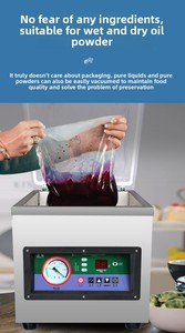 DZQ400TS US Tabletop Single-Chamber Vacuum Sealer for Dry Tea Leaves With High <b>Suction</b> Power and Consistent Performance Tabletop - Product Image 2