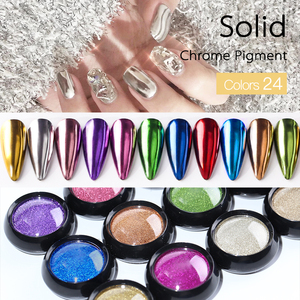 Poudre <span class=keywords><strong>miroir</strong></span> solide or et argent en gros pour nail art, poudre de chrome à <span class=keywords><strong>effet</strong></span> métallique pour gel UV, pigment décoratif <span class=keywords><strong>effet</strong></span> or <span class=keywords><strong>rose</strong></span> flash - Product Image 2