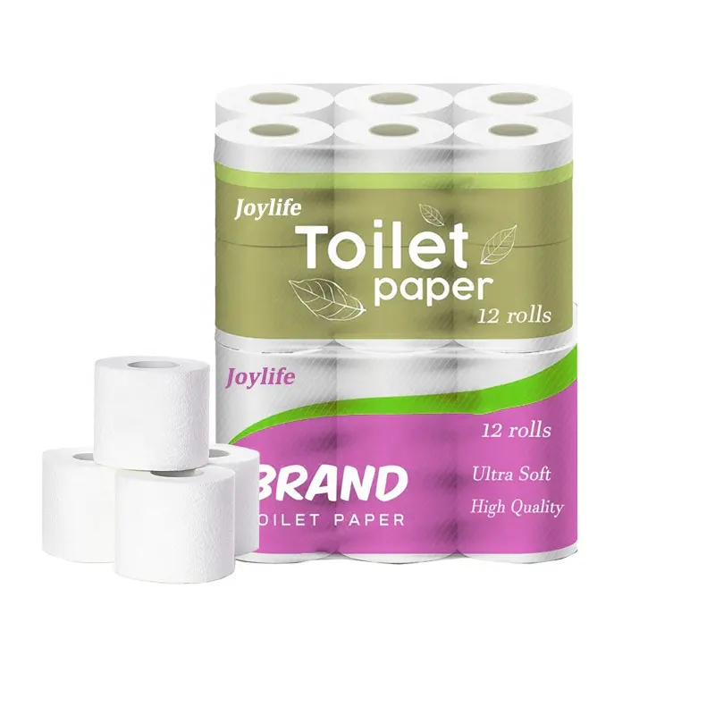 Goedkope Badkamer Zachte Kwaliteit Custom 2 Laags Toiletpapier Rol Papier Import Biden Toiletpapier Tuvalet Kagidi